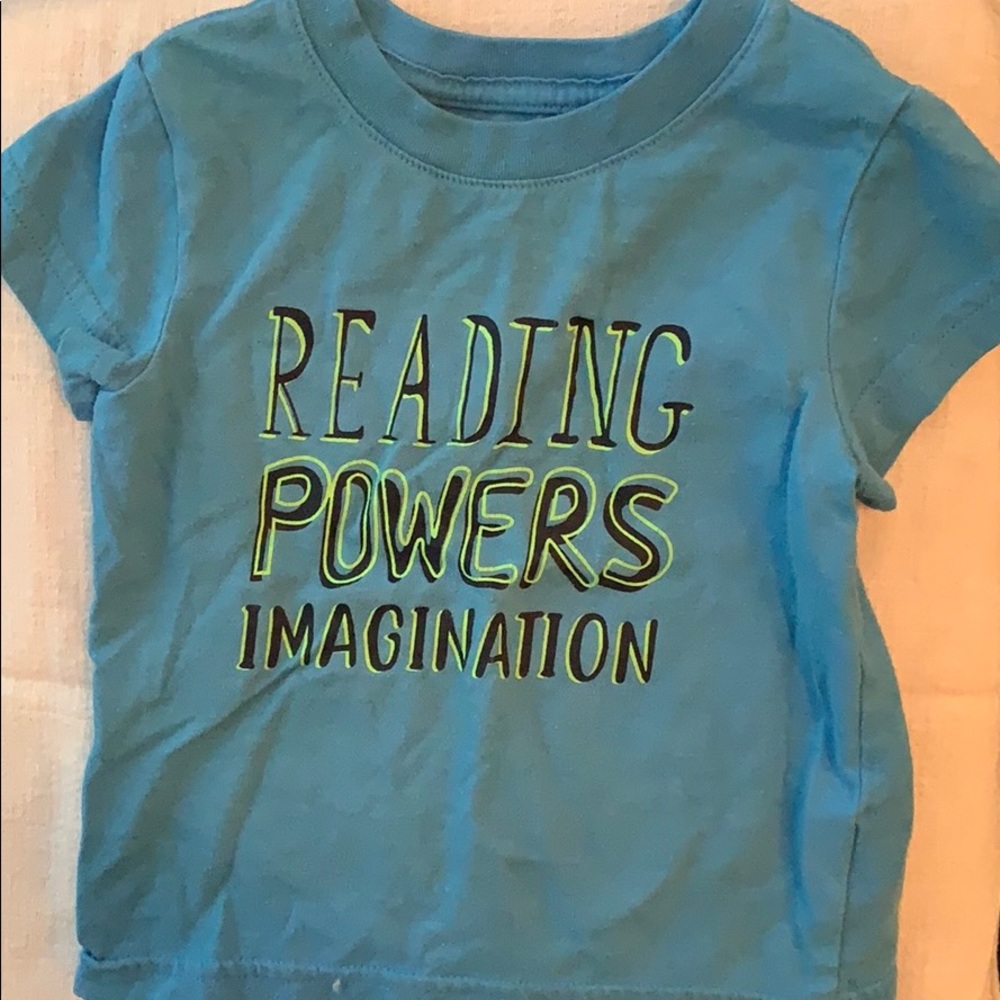 12 M reading powers imagination tee
